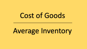 Inventory Turnover