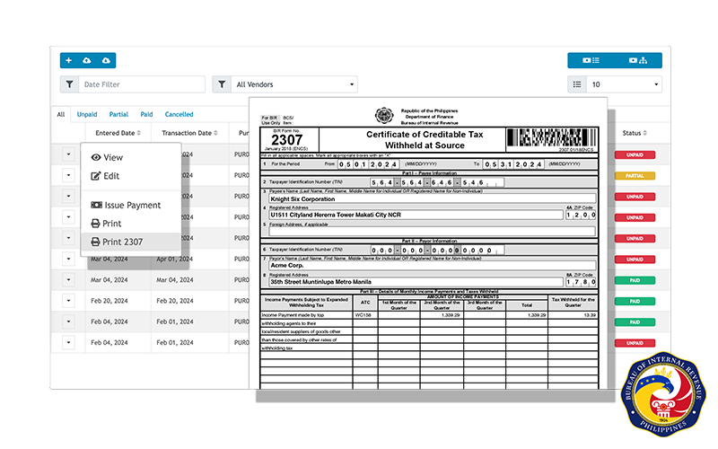 Withholding Tax